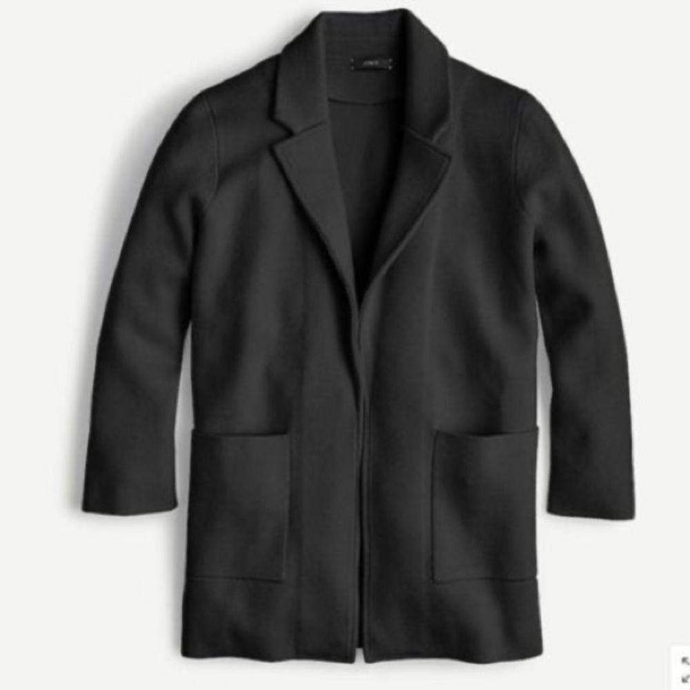 J.Crew - Sophie Open-Front Sweater Blazer